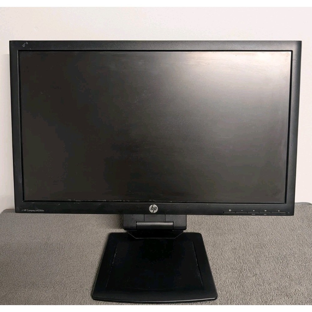 HP Compaq LA2306x 23" HD Widescreen LCD LED Monitor DP VGA DVI 1080P